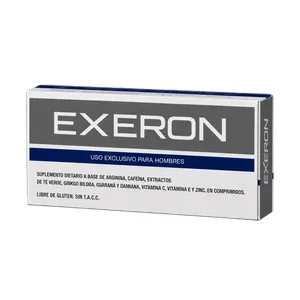 Envase de suplemento Exeron con 20 comprimidos Envase de suplemento Exeron con 20 comprimidos