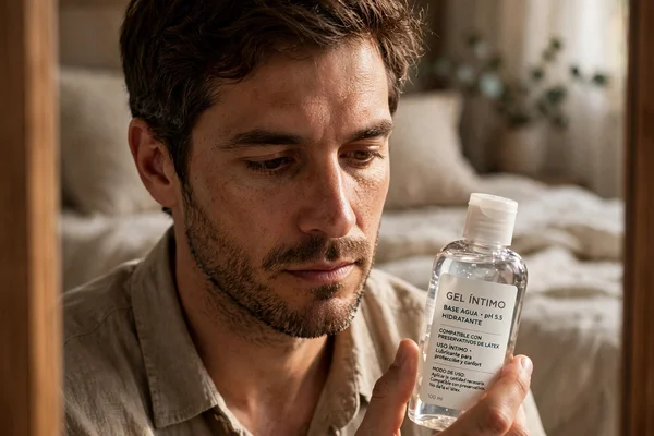 Gel íntimo masculino: lubricante o producto de higiene