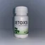 Envase de DetoxSi con iconos de ingredientes y advertencia de lactosa